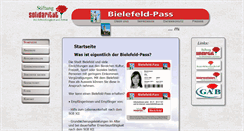 Desktop Screenshot of bielefeld-pass.de